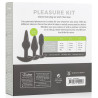 EasyToys Anal Collection Kit de 3 plugs Pleasure Noirs